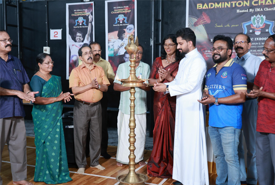Caritas Hospital Partners with IMA Cherthala for Kerala State Badminton Tournament